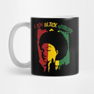 Black History Month Afro Melanin Black Women Mug